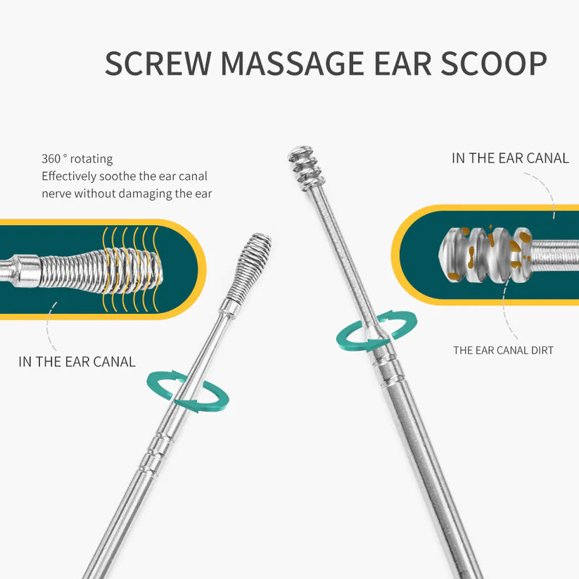 6-in-1 Ear cleaning tool set